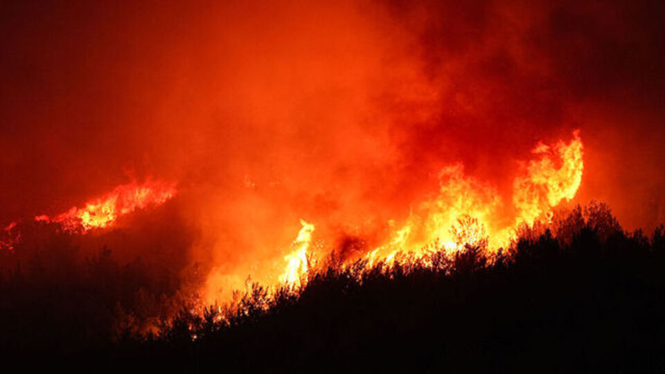 Bakan Yumaklı: İzmir yangınları henüz kontrol altına alınamadı