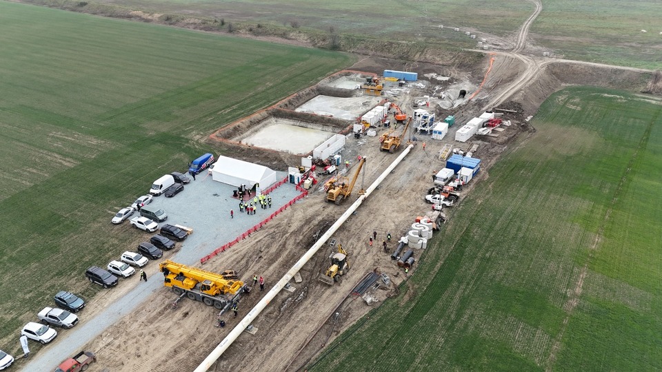 Kalyon İnşaat, doğalgaz boru hattı projesinde Tuna Nehri geçişini tamamladı