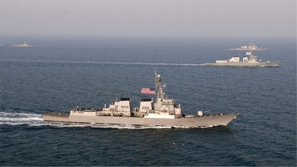 ABD, Japonya ve Güney Kore deniz güvenliği işbirliğini güçlendiriyor