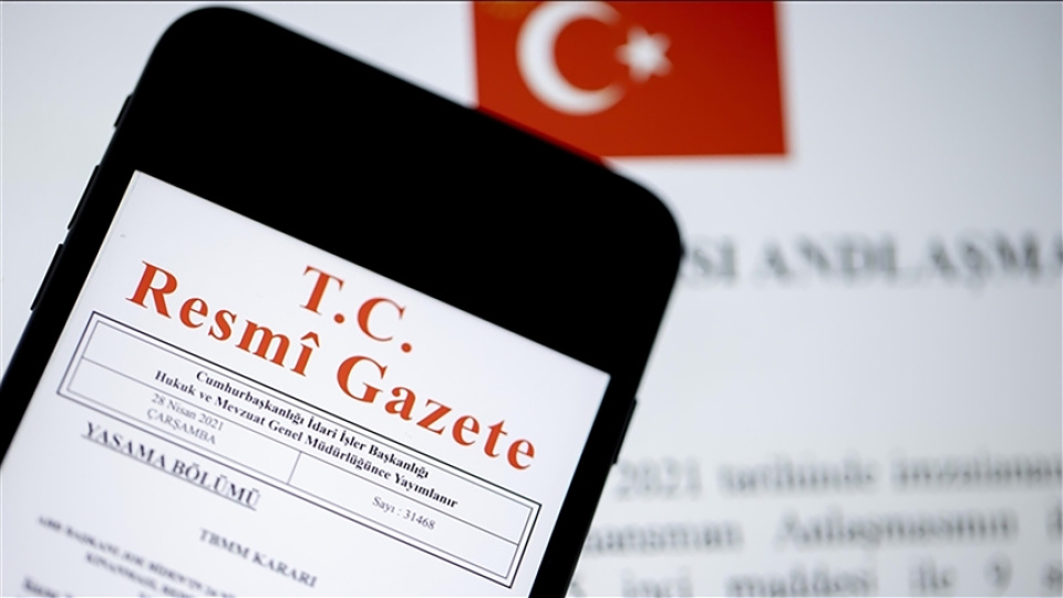 Resmi Gazete’de bugün (15.08.2026)