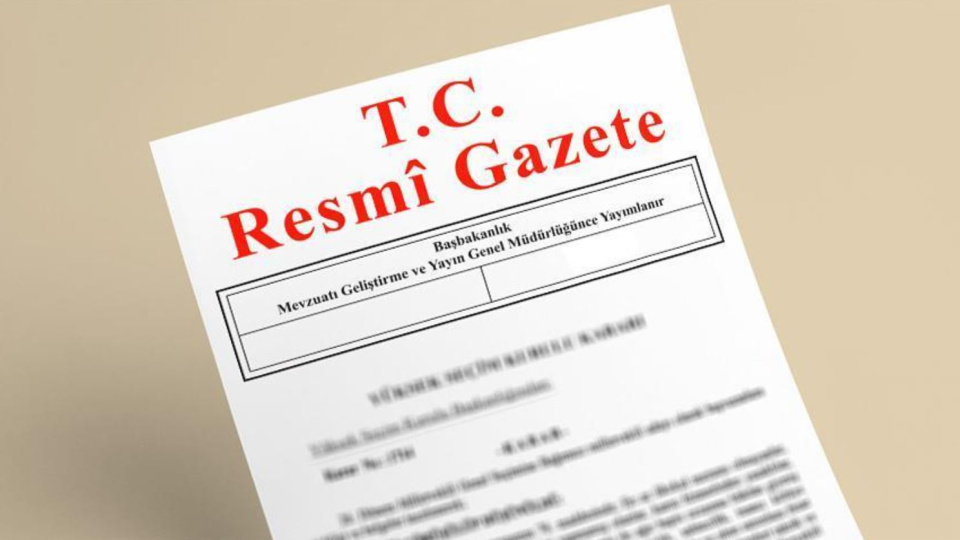 Resmi Gazete’de bugün (16.08.2026)