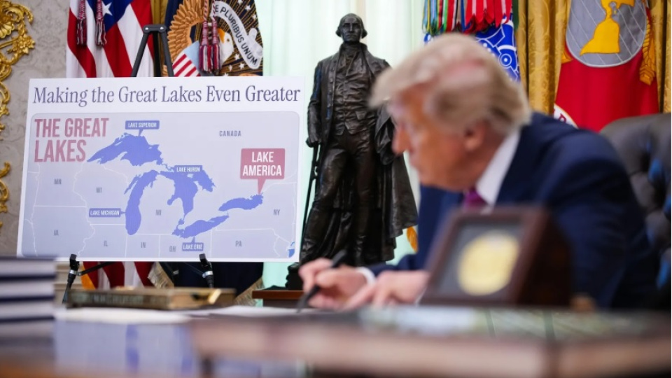 Trump, Ontario Gölü’nün adını ‘Amerika Gölü’ olarak değiştirdi